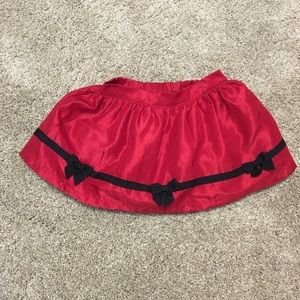 NWT Gymboree 2t holiday skirt red